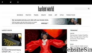 harlemworldmagazine.com Screenshot