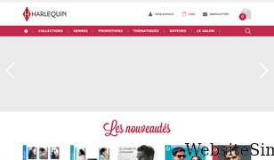 harlequin.fr Screenshot