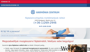 harmonia-centrum.hu Screenshot