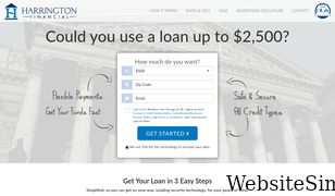 harringtonfinancial.net Screenshot