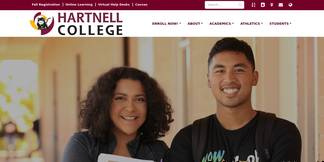 hartnell.edu Screenshot