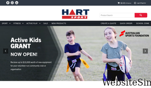 hartsport.com.au Screenshot