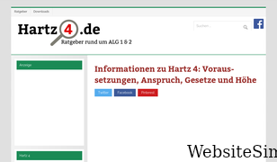 hartz4.de Screenshot