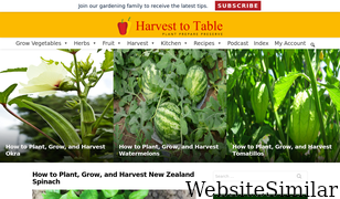 harvesttotable.com Screenshot