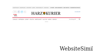 harzkurier.de Screenshot