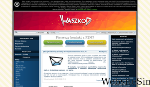 haszkod.pl Screenshot
