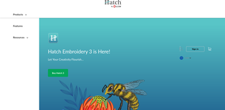 hatchembroidery.com Screenshot