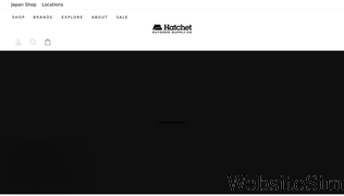 hatchetsupply.com Screenshot