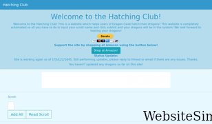 hatching.club Screenshot