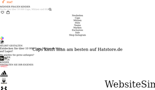 hatstore.de Screenshot