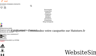 hatstore.fr Screenshot