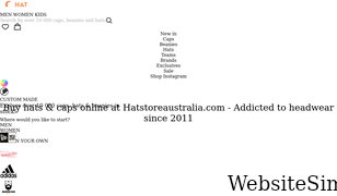 hatstoreaustralia.com Screenshot