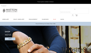 hatton-jewellers.com Screenshot