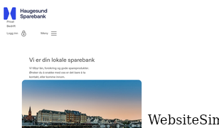 haugesund-sparebank.no Screenshot