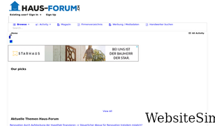 haus-forum.ch Screenshot