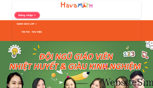 havamath.vn Screenshot