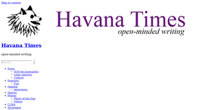 havanatimes.org Screenshot