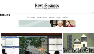 hawaiibusiness.com Screenshot