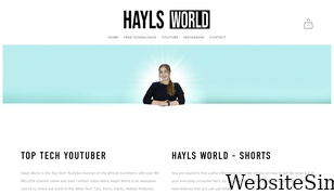 haylsworld.com Screenshot