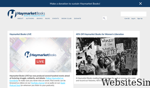 haymarketbooks.org Screenshot