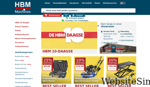 hbm-machines.com Screenshot