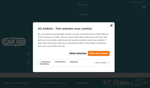 hc-cargo.com Screenshot
