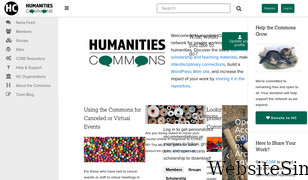 hcommons.org Screenshot