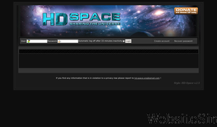 hd-space.org Screenshot