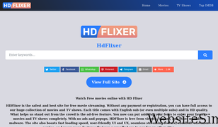 hdflixer.com Screenshot