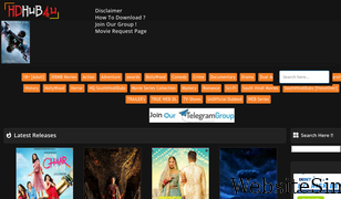 hdhub4u.tel Screenshot