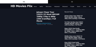 hdmoviesflix.club Screenshot