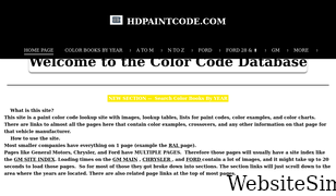 hdpaintcode.com Screenshot