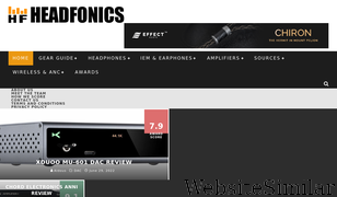 headfonics.com Screenshot