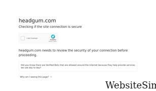 headgum.com Screenshot