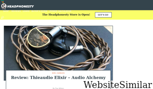 headphonesty.com Screenshot