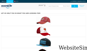 headwear.com.au Screenshot
