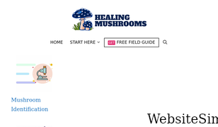 healing-mushrooms.net Screenshot