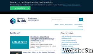 health-ni.gov.uk Screenshot
