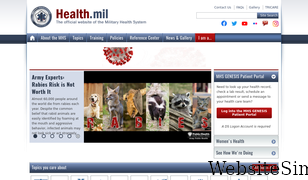health.mil Screenshot