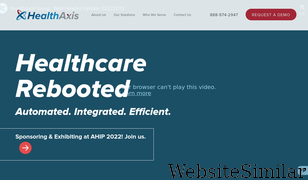 healthaxis.com Screenshot