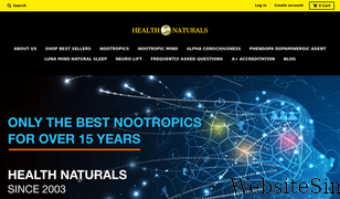healthbynaturals.com Screenshot