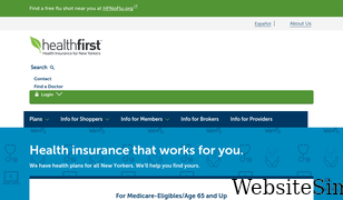 healthfirst.org Screenshot