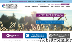 healthfirstcolorado.com Screenshot
