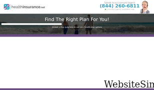 healthinsurance.net Screenshot