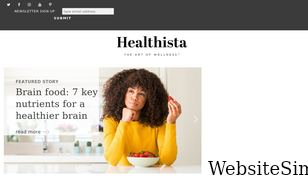 healthista.com Screenshot