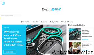 healthnwell.com Screenshot