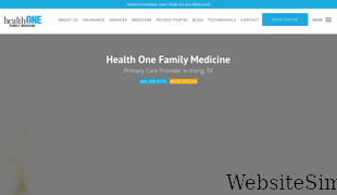 healthonemedicine.com Screenshot