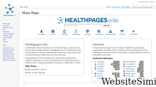healthpages.wiki Screenshot