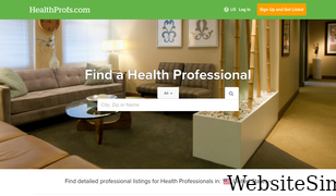 healthprofs.com Screenshot