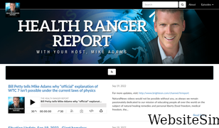 healthrangerreport.com Screenshot